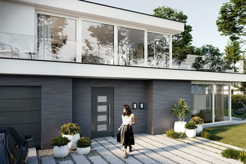 Drzwi zewenętrzne Aluhaus