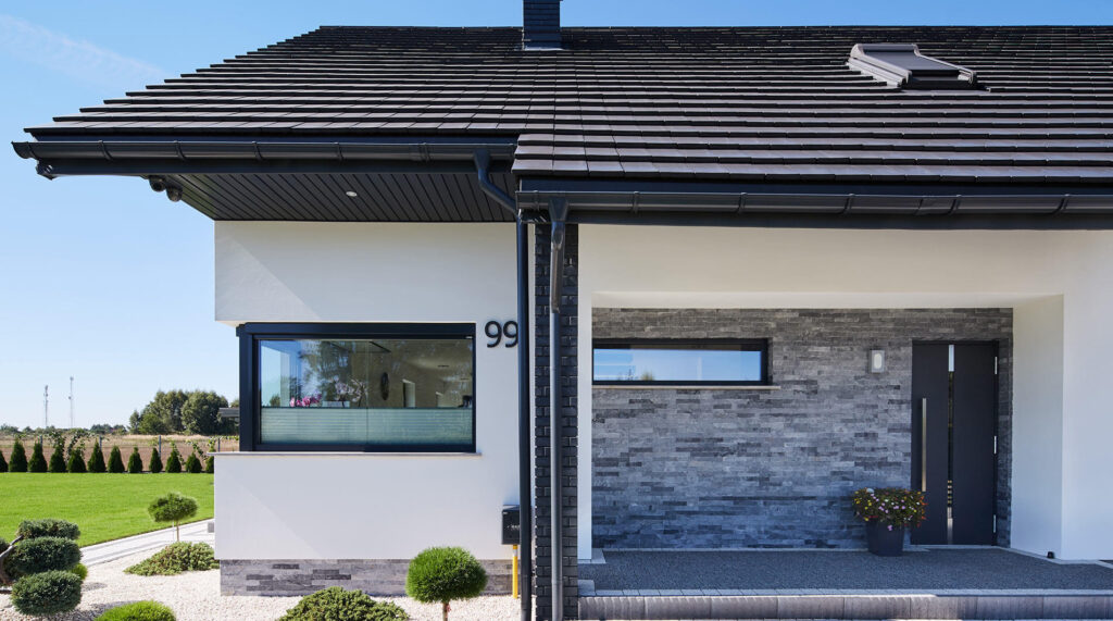 Drzwi do domu parterowego - Aluhaus