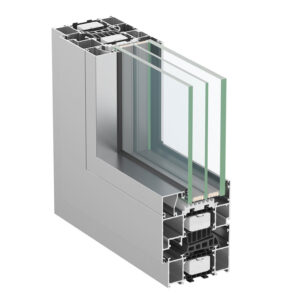 Okna trzyszybowe - Aluhaus 90