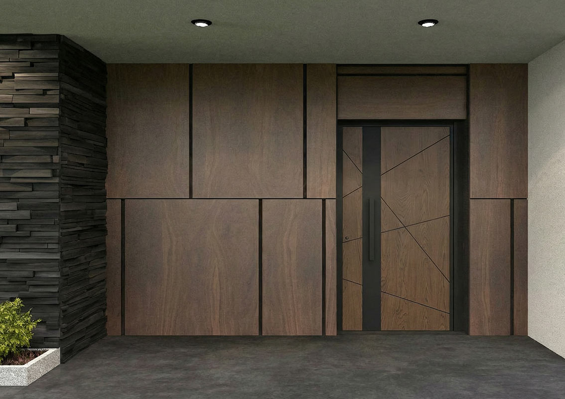 Drzwi aluminiowe Nero - Aluhaus