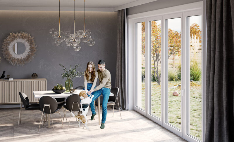 Okna aluminiowe - Aluhaus 90