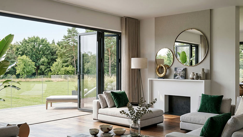 Drzwi tarasowe składane - Aluhaus Fold