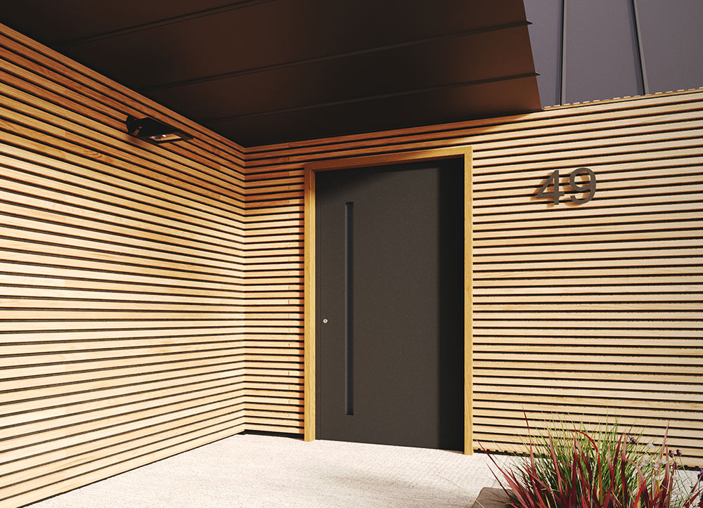 Drzwi aluminiowe Mergo Aluhaus